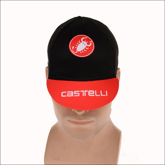 2015 Castelli Gorro Ciclismo rojo